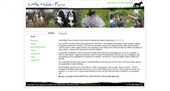 Desktop Screenshot of littlehiddenfarm.co.uk